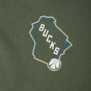 Camiseta Masculina New Era Milwaukee Bucks NBA All Core - Foto 3