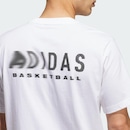 Camiseta Masculina adidas Estampada de Basquete - Foto 6