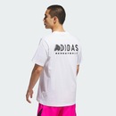 Camiseta Masculina adidas Estampada de Basquete - Foto 3