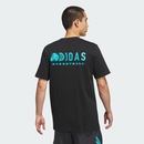 Camiseta Masculina adidas Estampada de Basquete - Foto 3