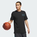Camiseta Masculina adidas Estampada de Basquete - Foto 4
