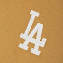 Camiseta Masculina New Era Regular Los Angeles Dodgers MLB Kaki - Foto 3