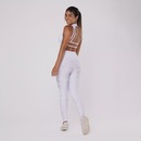 Calça Legging Orbis Cintura Alta Jacquard Poliamida - Foto 5