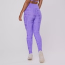 Calça Legging Orbis Cintura Alta Jacquard Poliamida - Foto 5