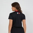 Camisa do Flamengo Cropped Movimentar Braziline - Feminina - Foto 6