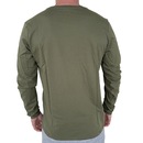 Camiseta Hurley Manga Longa O&O Solid WT25 Masculina - Foto 2