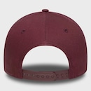 Boné Aba Curva New Era 9Forty E-Frame NY Yankees Vinho - Masculino - Foto 4