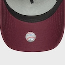 Boné Aba Curva New Era 9Forty E-Frame NY Yankees Vinho - Masculino - Foto 5