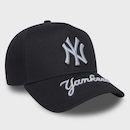 Boné Aba Curva Masculino New Era 9Forty EFrm Visor Hit NY Yankees Masculino - Foto 3