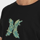 Camiseta Masculina Hurley Plus Size Icon Garden - Foto 3