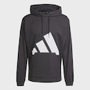 Moletom Capuz Essentials Big Logo Single Jersey - adidas - Homem - Foto 1