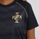 Camisa Vasco Da Gama Raglan Mosaico Braziline - Feminina - Foto 4