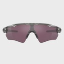 Óculos de Sol Unissex Oakley Radar EV Path Grey Road Black Prizm - Foto 2