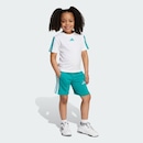 Short Infantil adidas 3 Listras Essentials - Foto 4