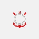 Camiseta Corinthians O Escudo por Rebolo Cancha FC Masculina - Foto 3