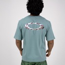 Camiseta Oakley Ellipse Sharp Metal Tee Masculina - Foto 3