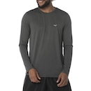 Camiseta Mizuno Nirvana Manga Longa Dark Shadow - Masculina - Foto 1