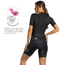 Macaquinho ciclismo Free Force Training Black Gel Feminino - Foto 2