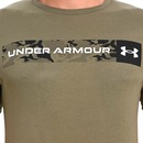 Camiseta Under Armour Camo Chest Stripe Masculina - Foto 4