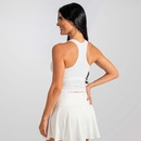 Camiseta Regata Feminina Canelada Fitness Treino Alma Genius - Foto 2