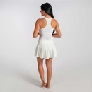 Camiseta Regata Feminina Canelada Fitness Treino Alma Genius - Foto 4