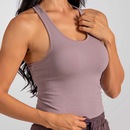 Camiseta Regata Feminina Canelada Fitness Treino Alma Genius - Foto 5