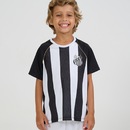 Camiseta Santos Mosaico Braziline - Infantil - Foto 1