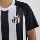 Camiseta Santos Mosaico Braziline - Masculino - Foto 3
