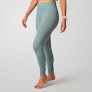 Conjunto Fitness Calça E Cropped Canelado Alma Genius Feminino - Foto 5