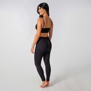 Conjunto Fitness Calça Top Alça Regulável Alma Genius Feminino - Foto 3