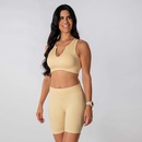 Conjunto Fitness Short E Regata Feminina Alma Genus Feminino - Foto 1