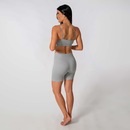 Conjunto Fitness Short Top Alça Regulavel Alma Genius Feminino - Foto 3