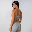 Conjunto Fitness Short Top Alça Regulavel Alma Genius Feminino - Foto 5