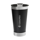 Copo Térmico Inox Com Tampa Abridor 500Ml Alma Genius - Foto 2