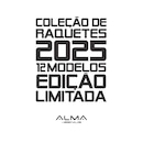 Raquete Beach Tennis 12K Ultrapro Alma Genius - Foto 8