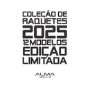 Raquete Beach Tennis 12K Ultrapro Alma Genius - Foto 8