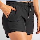 Short Duplo Feminino Fitness Sport Alma Genius - Foto 5