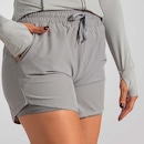 Short Duplo Feminino Fitness Sport Alma Genius - Foto 5