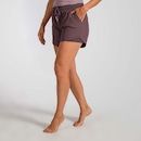 Short Duplo Feminino Fitness Sport Alma Genius - Foto 2