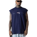Camiseta Regata Huge Oversized Masculina Approve x NFL II Patriots - Foto 1