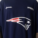 Camiseta Huge Oversized Masculina Approve x NFL II Patriots - Foto 5