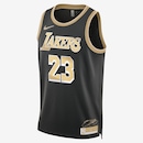 Camiseta Regata Nike NBA LeBron James Los Angeles Lakers 2024/25 Select Series Masculina - Foto 1