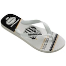 Chinelo De Dedo Havaianas Top Times Santos Masculino - Foto 2