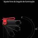 MIni Lanterna Gold Sports Led  Shark Led Auxiliar com suporte de Lapela de Boné - Foto 3