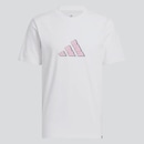 Camiseta adidas Grafica 90s 3-Bar Feminina - Foto 4