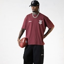 Camisa Corinthians Approve Trillab NFL Oversized Grená - Masculino - Foto 1