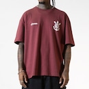 Camisa Corinthians Approve Trillab NFL Oversized Grená - Masculino - Foto 2