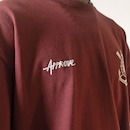 Camisa Corinthians Approve Trillab NFL Oversized Grená - Masculino - Foto 3