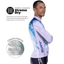 Camisa Manga Longa ciclismo ERT Elite Alpe D'Huez slim fit Unissex - Foto 5