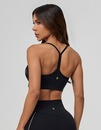 Top Média Sustentação Shape Juju Preto Feminino - Foto 2